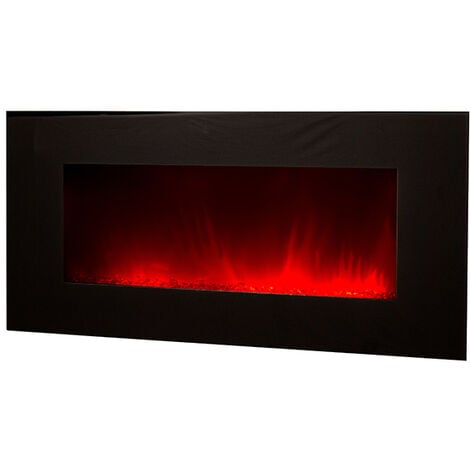 Chimenea eléctrica 2000w con mando a distancia - volcano xxl - chemin'arte -