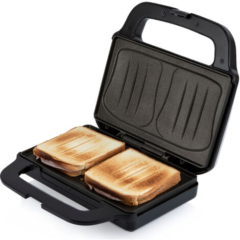 BIG CROQUE XL DOMO DO9195C – Appareil Croque-Monsieur XXL, Plaques Extra-Larges 27x16 Cm, 900 W