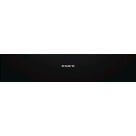 cajón calentador 14cm negro / acero inoxidable - bi510cnr0 - siemens -