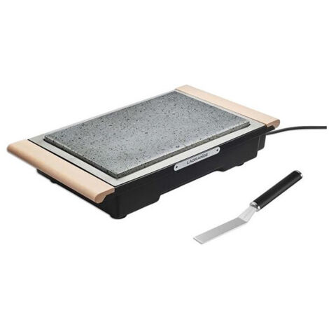 parrilla independiente piedra 1100w 37x23cm - 249005 - lagrange -