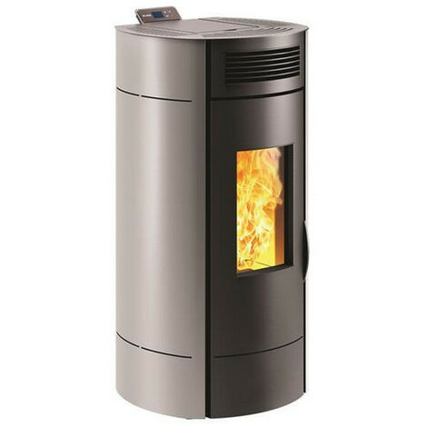 Estufa de pellets de madera gris de 9,5 kw - P941978 - invicta -