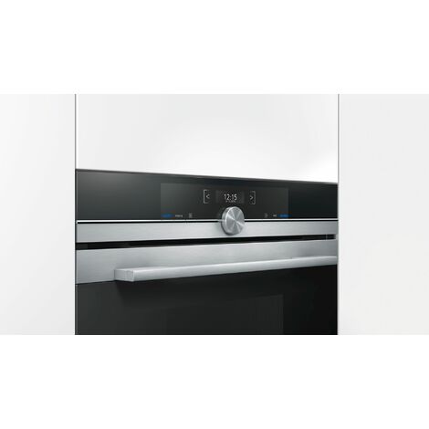 Bosch Serie 8 CSG656BS2 horno 47 L A+ Negro, Acero inoxidable