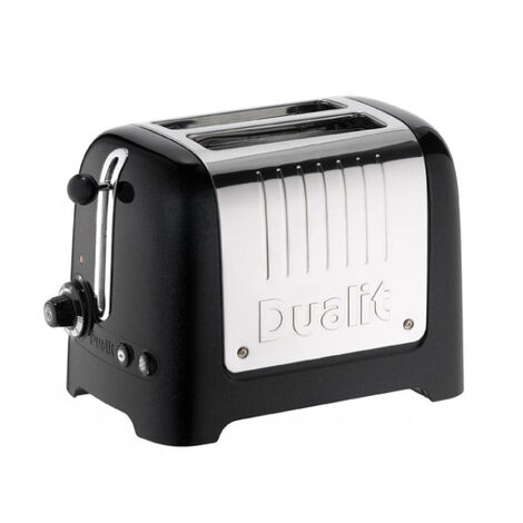 tostadora 2 ranuras 1200w negra - 26225 - dualit -