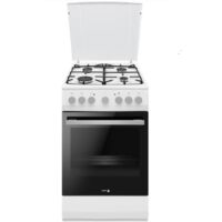 estufa de gas blanca de 4 fuegos - FCM104B - fagor -