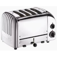 Tostadora de 4 ranuras de acero inoxidable - 47030 - dualit -