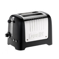 tostadora 2 ranuras 1200w negra - 26225 - dualit -