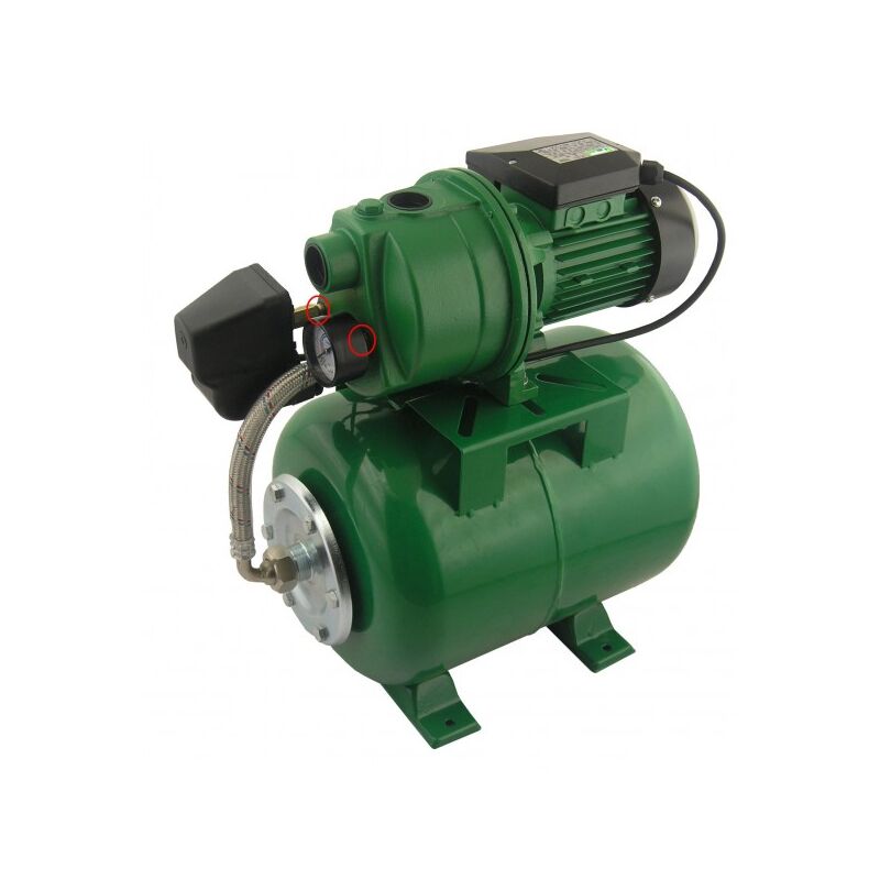 19l druckerhöhungspumpe mit jet61 600w Ribiland prs19jet61