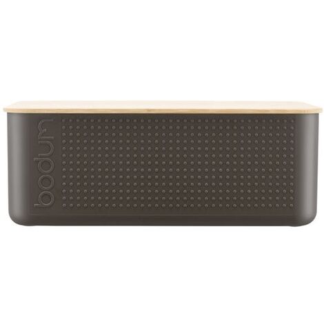Bodum 11555-01 Bread Box, Black, 24 X 37 X 14.2 Cm