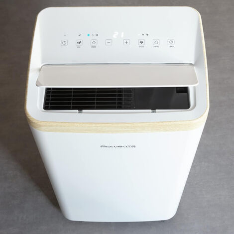 Mobile monoblock-klimaanlage 3500 w 46 m2 mit fenstersatz - Rowenta ...