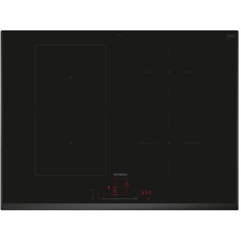 Induktionskochfeld 71 cm, 4 brenner, 7400 w, schwarz - Siemens - ED751HSB1E
