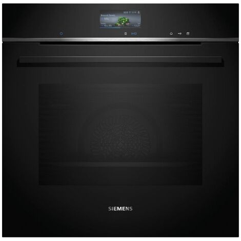 Integrierter kombidampfgarer 71l 60cm a+ schwarz pyrolyse - Siemens - HR776G3B1