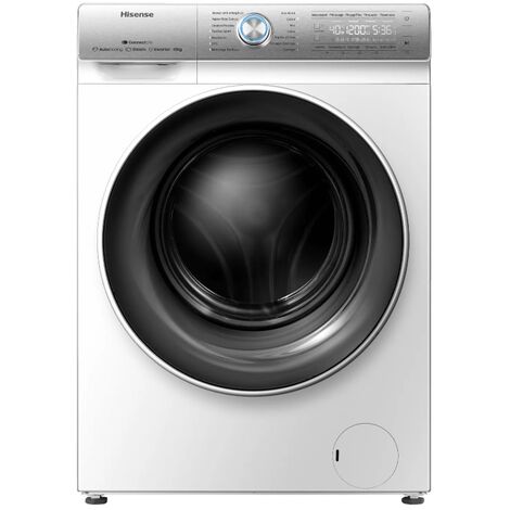 Bullauge-waschmaschine 10 kg 1400 u/min - Hisense - WFQR1014EVAJMW (1/5)