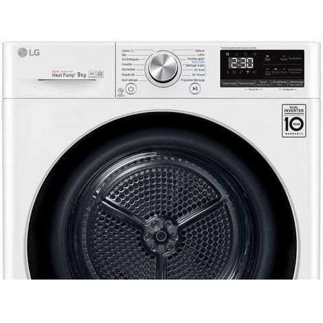 Wäschetrockner-wärmepumpe mit kondensator 60 cm 9 kg - Lg - RH9V71WHN