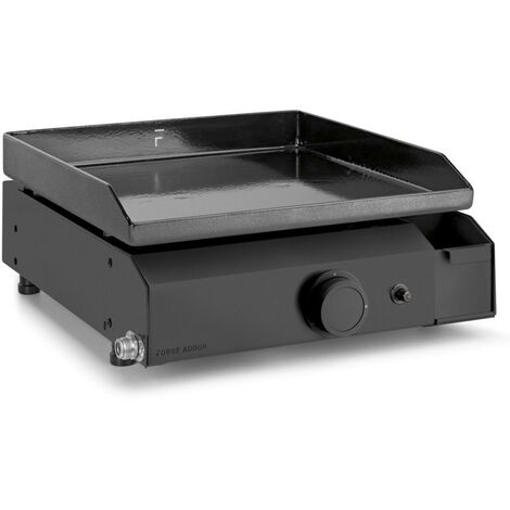 LE MARQUIER Gas-Plancha 5400 W - Emaillierte Gusseisenplatte 60x40 Cm, Made In France