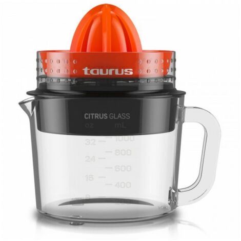 30-watt-zitruspresse, transparent, schwarz und orange - Taurus - 924254000 (1/5)