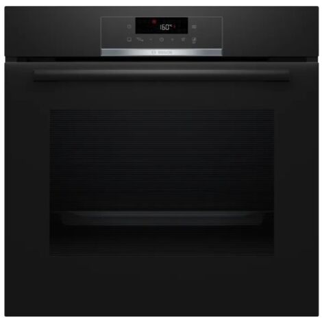 71 liter, 60 cm, schwarzer multifunktions-einbaubackofen - Bosch - HQG572BB3F
