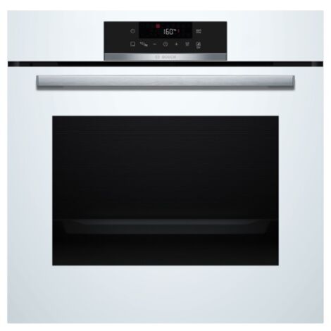 71 l, 60 cm multifunktions-einbaubackofen mit pyrolysefunktion, weiß - Bosch - HBA572BW3F