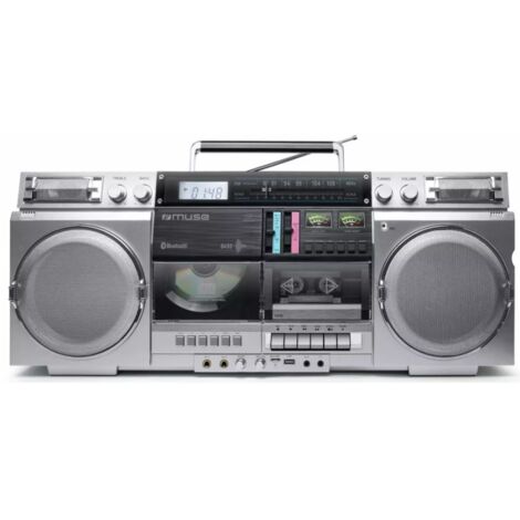 Graues tragbares cd-radio - Muse - M-380GBS