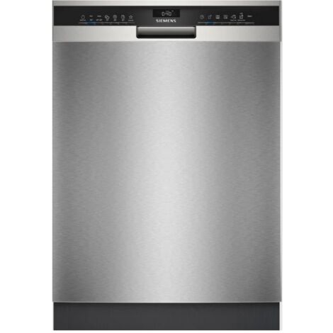 60 cm geschirrspüler, 14 maßgedecke, 42 db, einbaugerät unter der arbeitsplatte, gebürsteter stahl - Siemens - SN43HI01MS