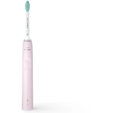 Philips Sonicare 3100 Series elektrische Zahnbürste mit Schalltechnologie, Sugar Rose (Modell HX3673/11)
