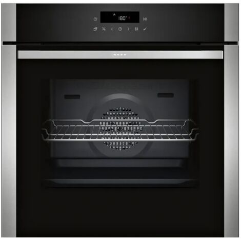 71-liter-multifunktions-einbaubackofen (60 cm) mit pyrolyse-selbstreinigung, edelstahl - Neff - B2ACJ7AN3F