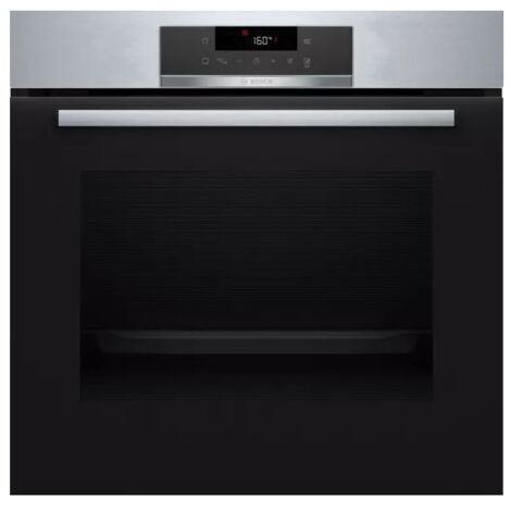 71 liter, 60 cm multifunktions-einbaubackofen mit pyrolyse und hydrolyse, edelstahl - Bosch - HBA171BS4F (1/5)