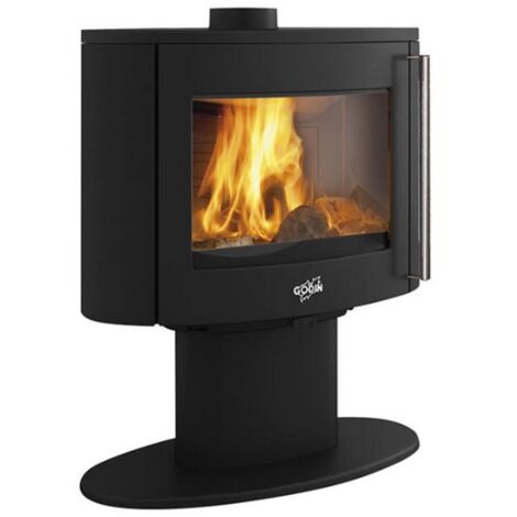 9-kw-holzofen - Godin - 388243PEINTANTHRACITE
