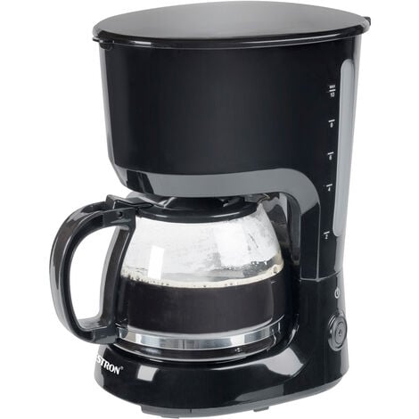 Filterkaffeemaschine 10 - Tassen schwarz bestron 750w - acm750z