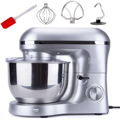 Multifunktions-gebäckroboter 5,5 l 1500 w grau - Kitchen Move - BAT-1518-N