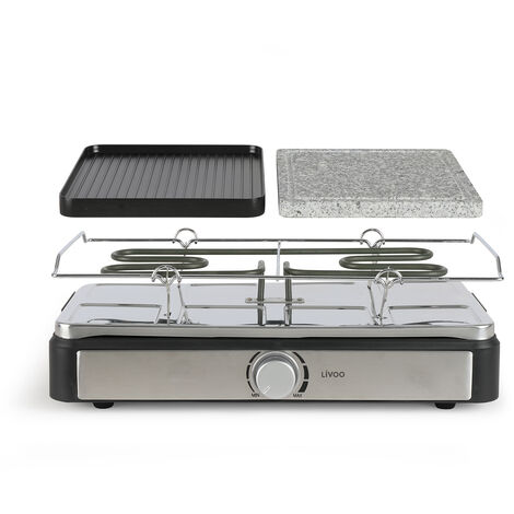 Appareil à raclette Livoo au meilleur prix - Petite cuisson - Achat moins cher