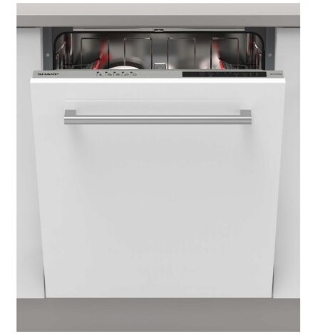 Spülmaschine 60cm 13 maßgedecke 47db voll integriert - Sharp - QWNI14I47EX