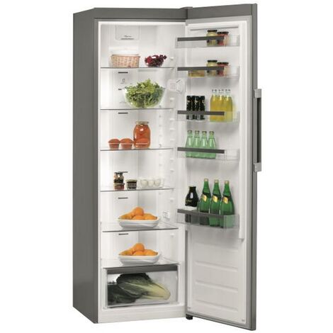 Whirlpool Réfrigérateur 364L Acier Inoxydable - Classe E - Silencieux 38dB - Porte Droite - 2