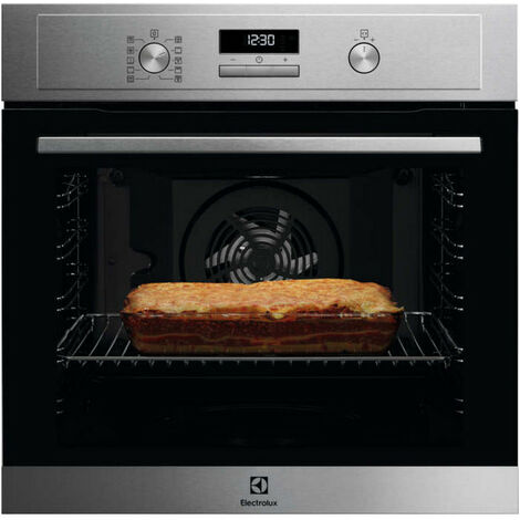 72l 60cm Multifunktions-Integrationsofen mit Edelstahlpyrolyse - ebf4p45x - electrolux