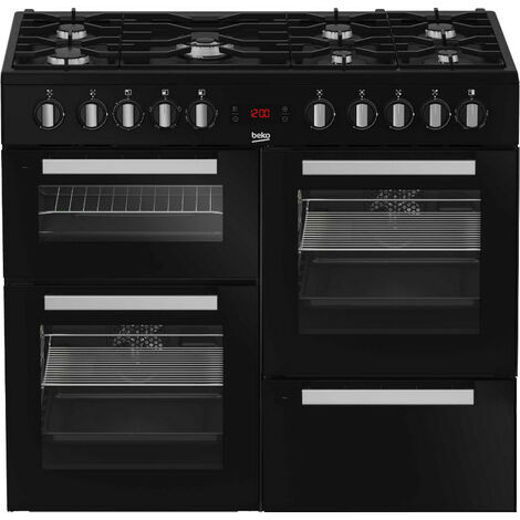 Gaskocher 159l 7 flammen schwarz - Beko - PF335325DB