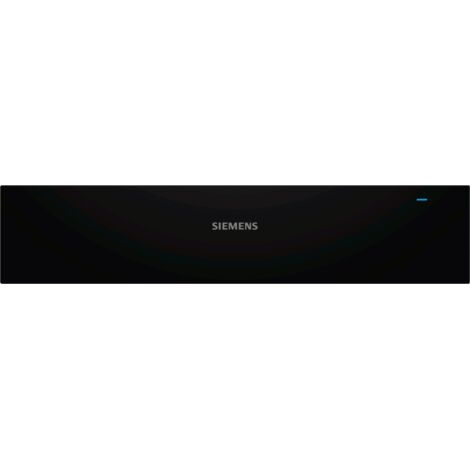 Wärmeschublade 14cm schwarz / edelstahl - Siemens - bi510cnr0