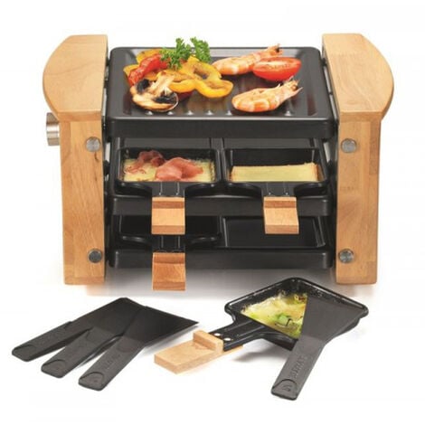 Raclette Maschine 4 Personen 650w kcwood.4rp + Grill chef - - kitchen