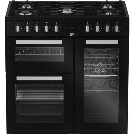 Herd 170l 5 flammen schwarz - Beko - PS235315DB