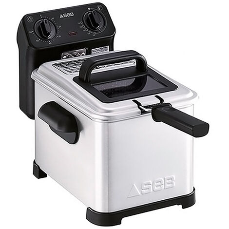 Fritteuse 4l 2400w edelstahl/schwarz - Seb - FR506D00