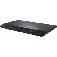 Induktionsdominotisch 58cm 3400w schwarz - Silver Style - 001976