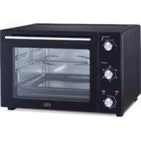 Multifunktions-umluftbackofen 58l 2000w schwarz - Kitchen Move - BAT-58RC