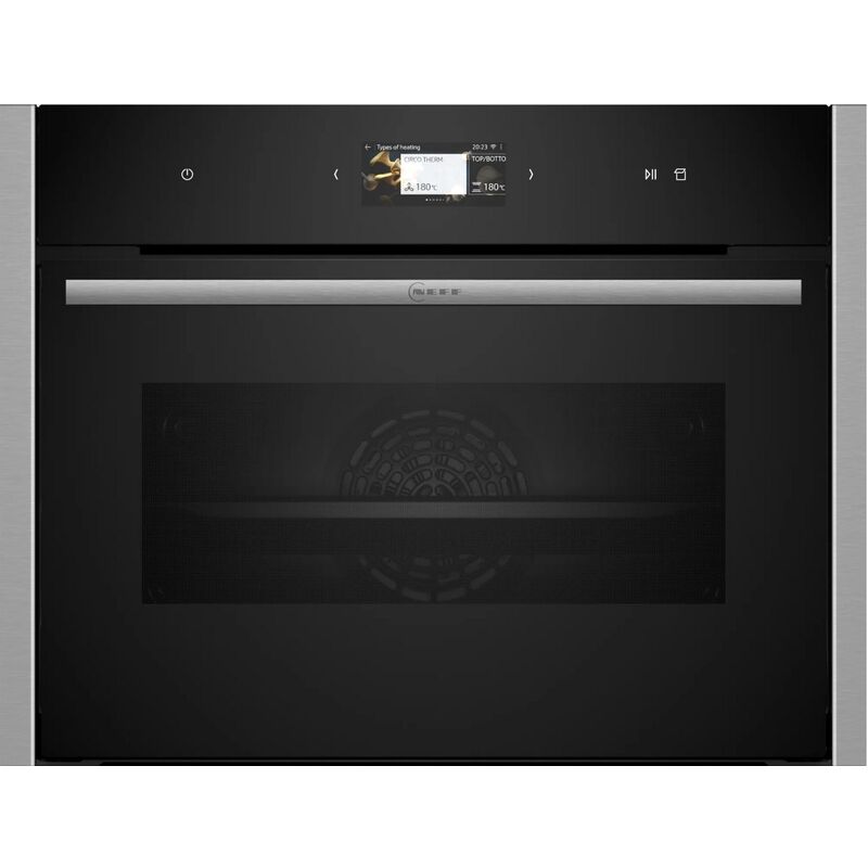 forno combinato vapore integrato 47l 60cm a+ ecoclean nero