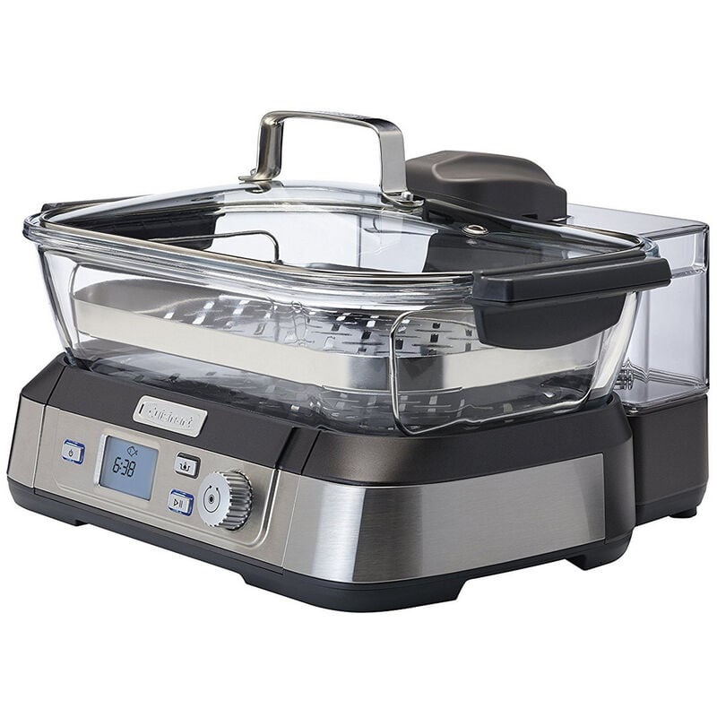 pentola a vapore 5l 1800w in acciaio inox - stm1000e - cuisinart