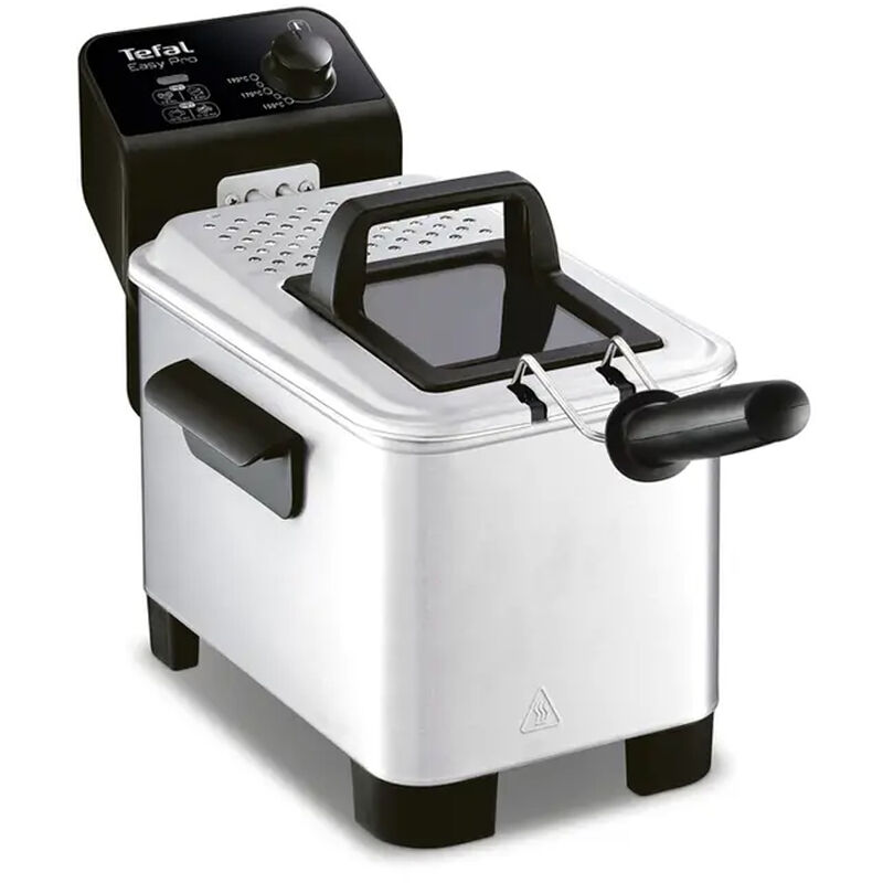 friggitrice semi professionale 3l 2200w in acciaio inox - fr333070 - tefal