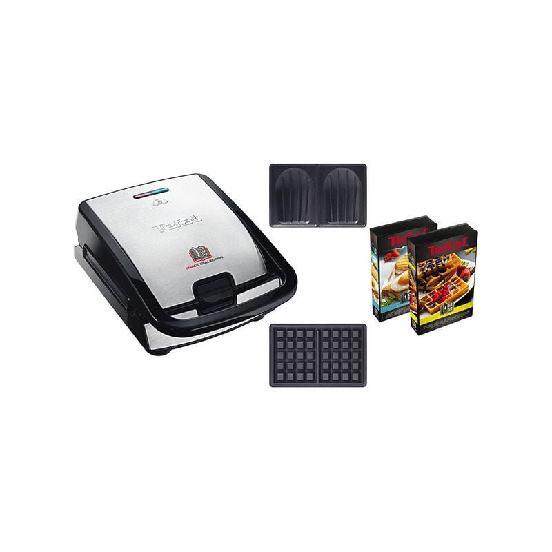 TEFAL SNACK COLLECTION PIASTRA TOSTAPANE ELETTRICA 700W SANDWICH WAFFLE