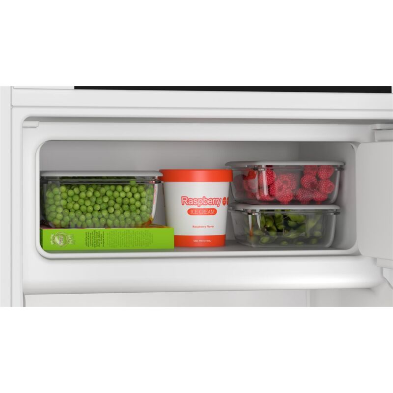 Bosch KIL42VFE0 Frigorifero Da Incasso Con Congelatore Serie 4: 187L, Classe E, FreshSense, SuperCooling, LED - 122,5x56x54,8 Cm