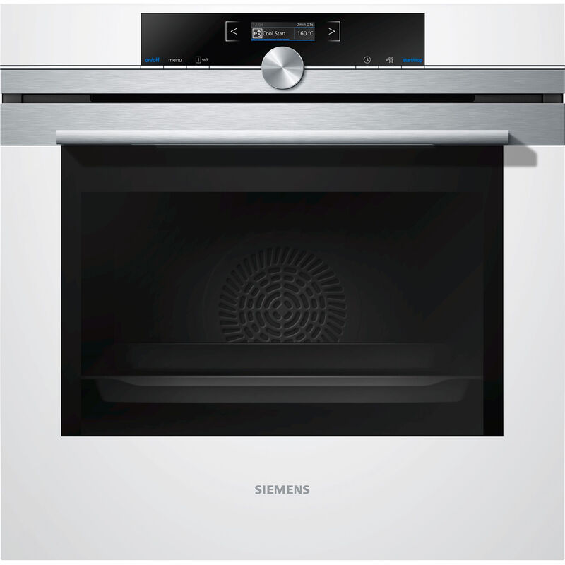 forno da incasso 71l 60cm a+ pirolisi bianco - hb674gbw1 - siemens