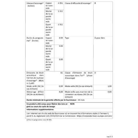 Lavatrice Libera Installazione 10 Kg 1400 Giri/min - ESNFA014DWNA, Classe A, 15 Programmi, Bianco