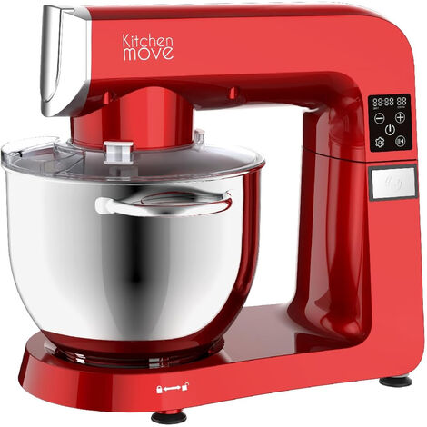 Wilprep 30L Impastatrice Planetaria Professionale 1100W 3 Velocità Regolabile Multifunzione Robot da Cucina per Pane, Pizza, Pasticceria con Ciotola in Acciaio Inossidabile