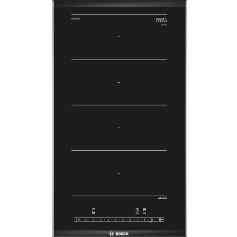 Bosch Serie 6 PXX375FB1E. Colore del prodotto: Nero, Posizionamento dell'apparecchio: Da incasso, Tipo di piano cottura: Piano cottura a induzione. Tipo di controllo: Touch, Posizione di controllo:... (1/7)