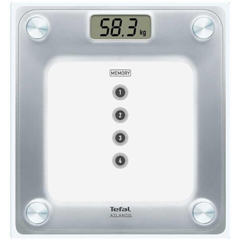Bilancia elettronica da bagno 160 kg / 100 g - PP3020V0 - Tefal
